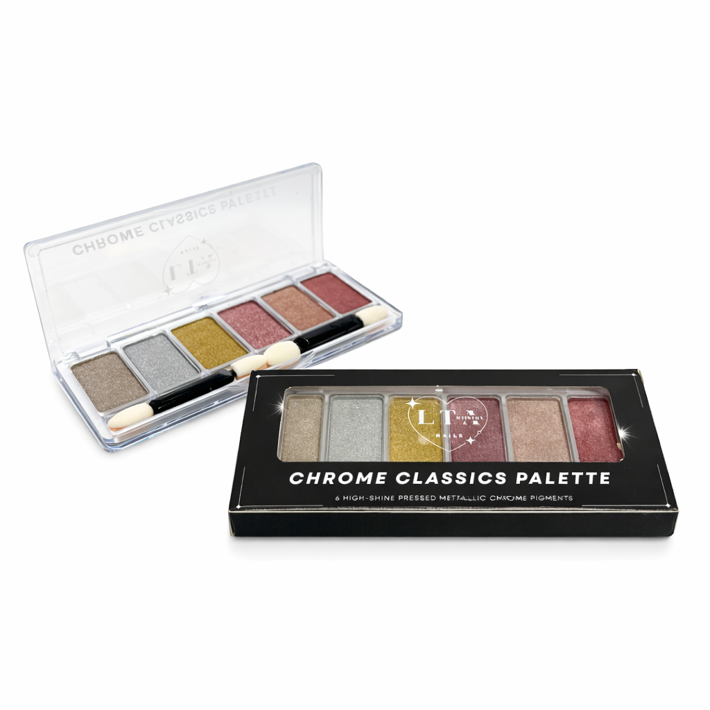 CHROME POWDER PALETTE LTA NAILS