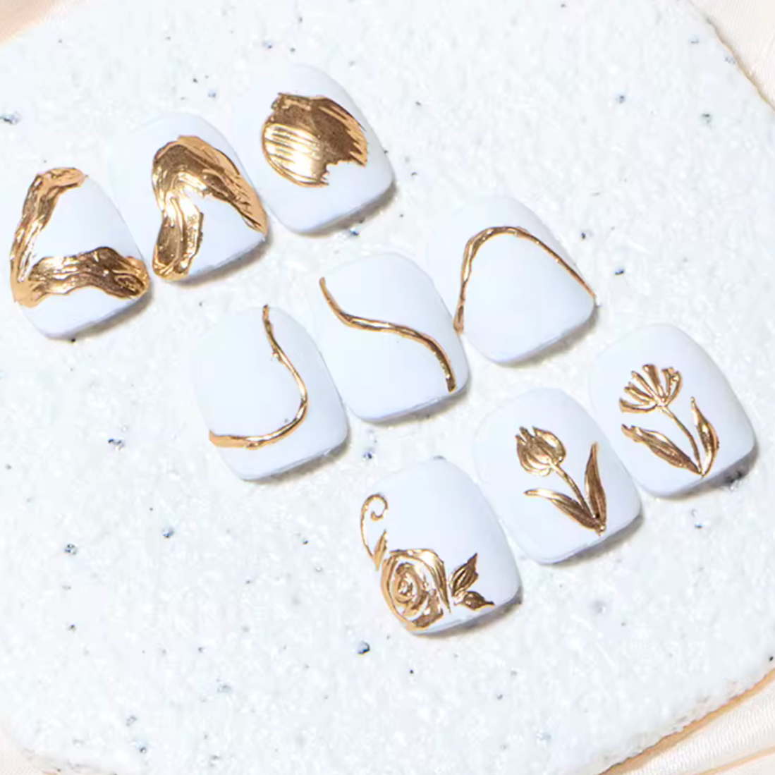 3D Chrome Nail Art Gel Clear – Mirror-Like Finish for Intricate Designs