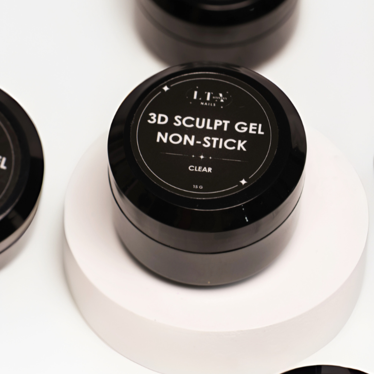Clear 3D Sculpt Gel Solid Non-Stick : Create 3D Nail Art