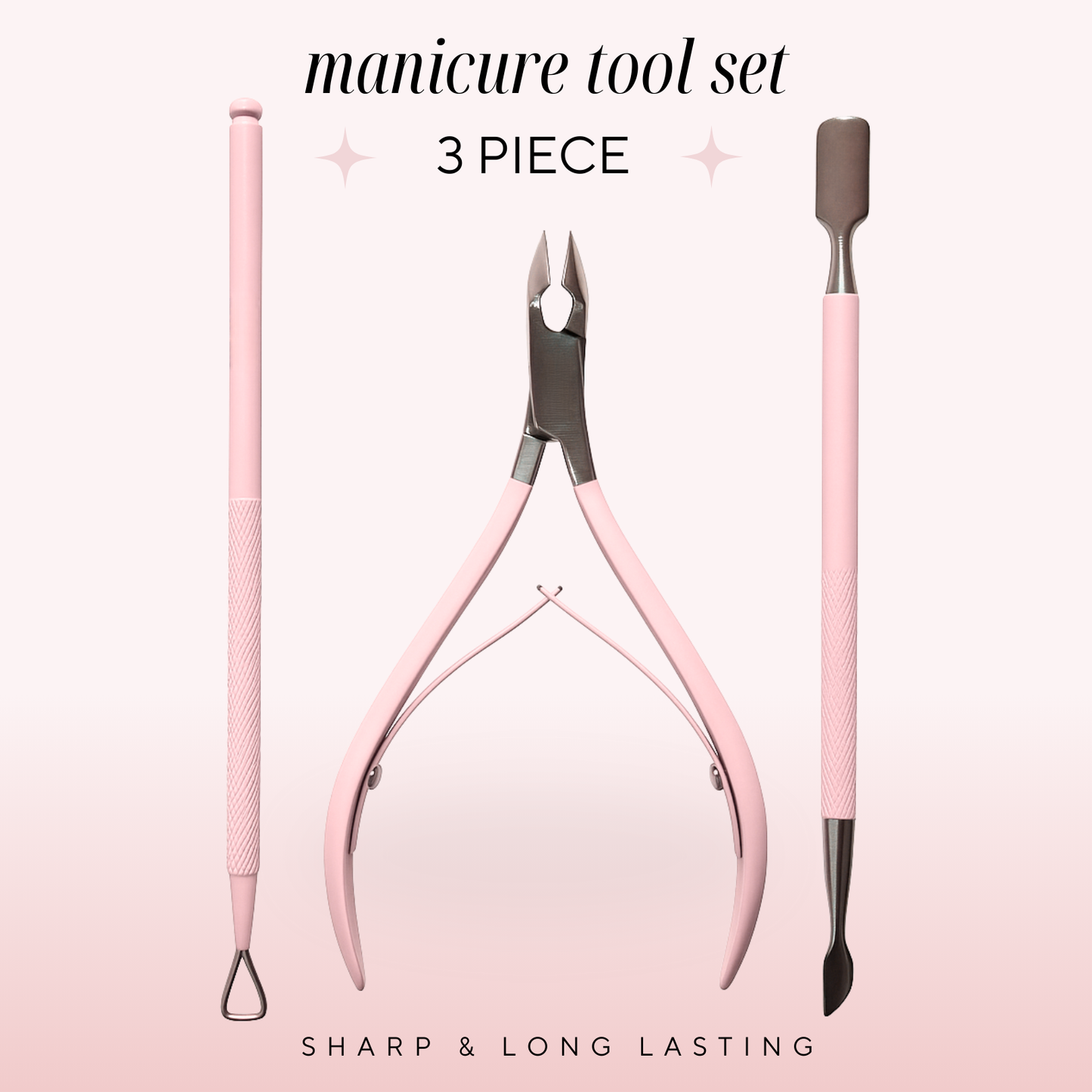 3-Piece Manicure Tool Set