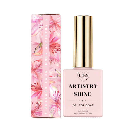 Gel top coat for nails LTA NAILS