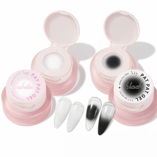 White & Black PAT PAT Gel