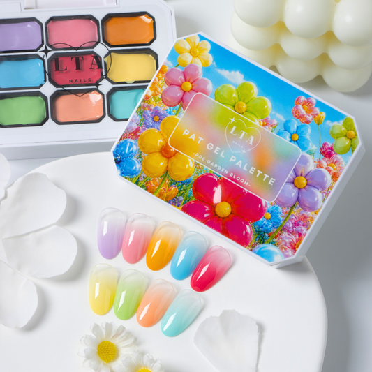 P06 Garden Bloom - PAT PAINTING GEL Ombre & Aura Nail Art