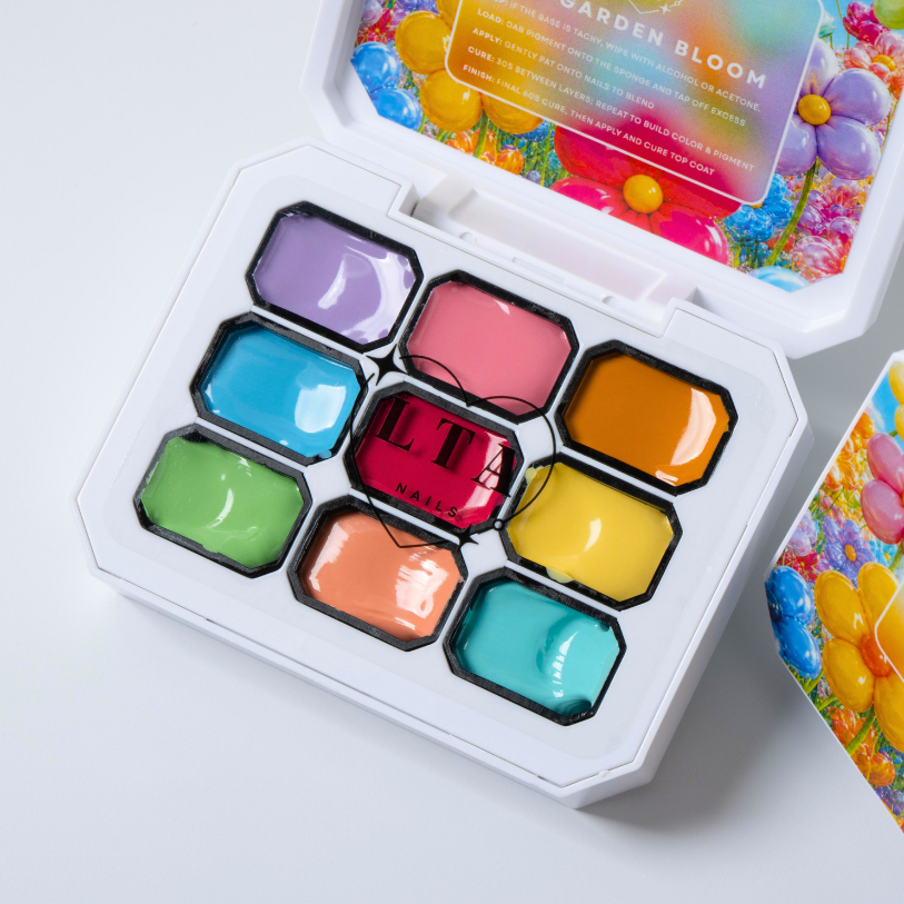 P06 Garden Bloom - PAT PAINTING GEL Ombre & Aura Nail Art
