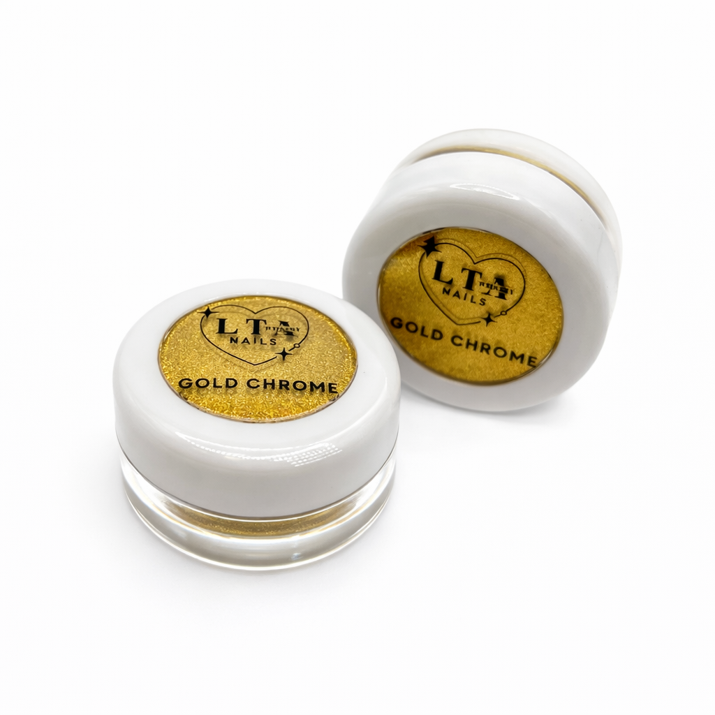 Gold metallic chrome powder

