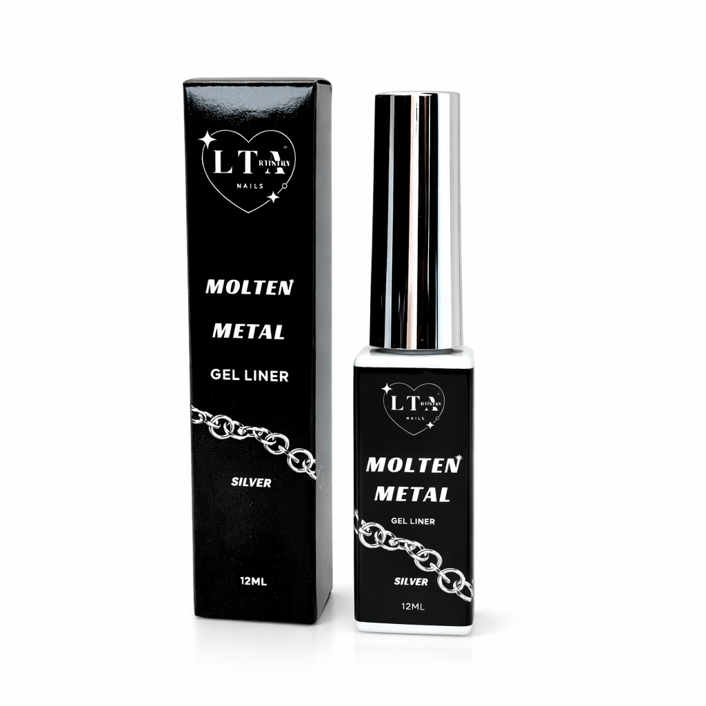 LTA NAILS SILVER GEL LINER GEL