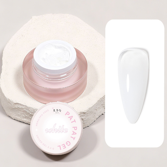 White PAT PAT Gel