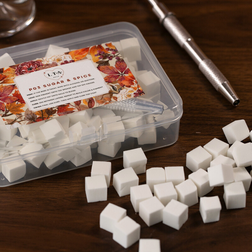 SUGAR AND SPICE OMBRE NAILS