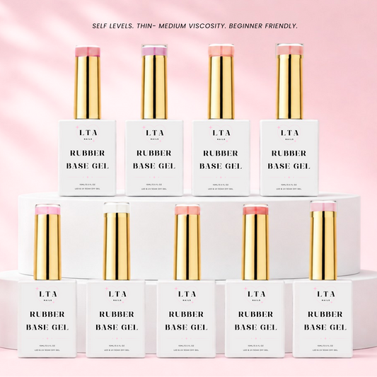 lta nails rubber base gel polish